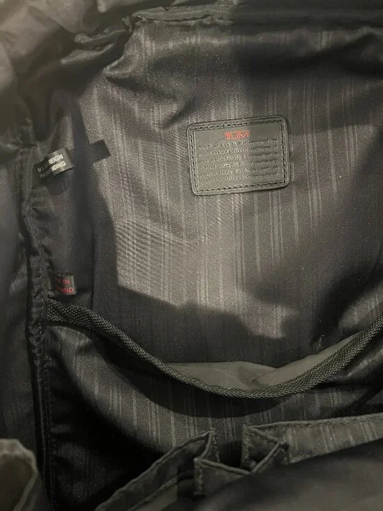 Tumi Alpha Brief Backpack Black